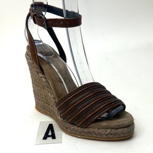 BRUNELLO CUCINELLI Monili Espadrille Sandal sz 5